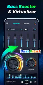 Volume Bass Booster, Equalizer APK screenshot 1
