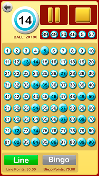 Bingo at Home APK screenshot 1