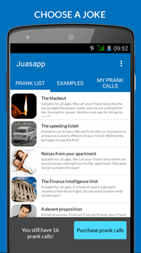 Juasapp - Joke Calls APK screenshot 1