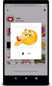 GIF2Sticker APK screenshot 1