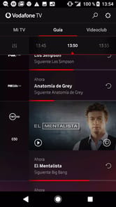 Vodafone TV APK screenshot 1