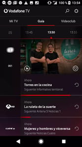 Vodafone TV APK screenshot 1