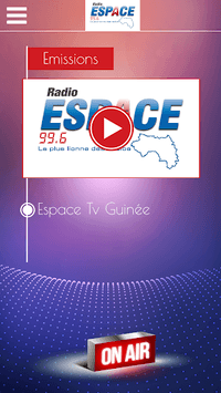 ESPACE FM GUINEE APK screenshot 1