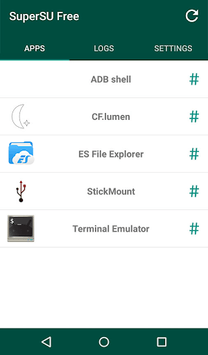 SuperSU APK screenshot 1 SuperSU APK screenshot 1
