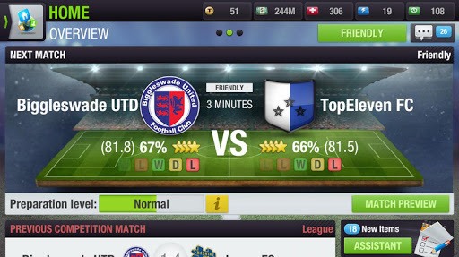 Top Eleven -  Be a Soccer Manager APK screenshot 1