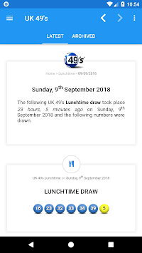 UK 49's APK screenshot 1 UK 49's APK screenshot 1