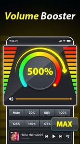 Volume Booster - Bass Booster APK screenshot 1