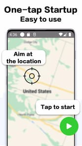 Location Changer Fake GPS-Mock APK screenshot 1