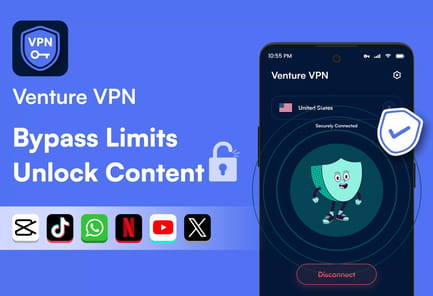 Venture VPN APK screenshot 1