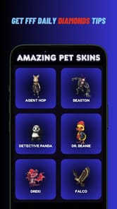Get FFF Daily Diamonds Tips APK screenshot 1