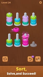 Nut Sort Puzzle: Sorting Games APK screenshot 1