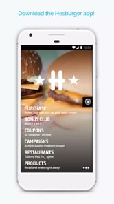 Hesburger APK screenshot 1