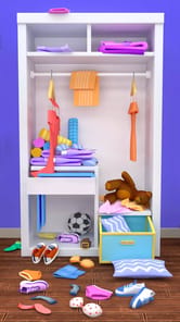 Fill the Closet: Organize Game APK screenshot 1