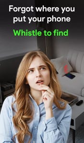 Find my phone by Whistle, Clap APK screenshot 1