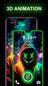 3D Fingerprint animation APK screenshot 1