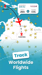 Flymat: Live Flight Tracker APK screenshot 1