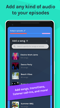 Anchor - Make your own podcast APK screenshot 1