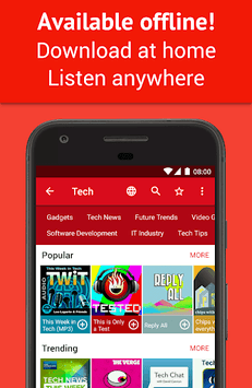 Podcast App: Free & Offline Podcasts by Player FM APK screenshot 1