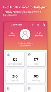 Followers - Unfollowers APK screenshot 1