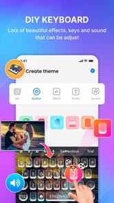 Fonts Keyboard: Emoji & Themes APK screenshot 1
