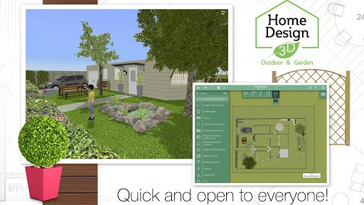 Home Design 3D Outdoor/Garden APK screenshot 1