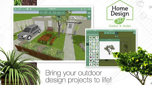 Home Design 3D Outdoor/Garden APK screenshot 1