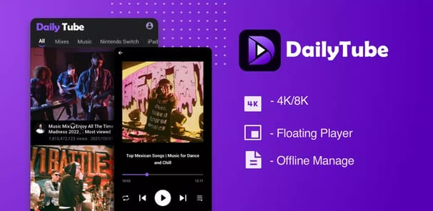 DailyTube APK screenshot 1 DailyTube APK screenshot 1