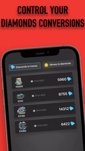 FFUpp diamonds calculator APK screenshot 1