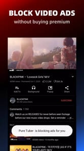Pure Tuber: Block Ads on Video APK screenshot 1