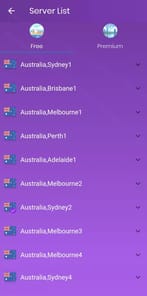 VPN Australia - Turbo Secure APK screenshot 1