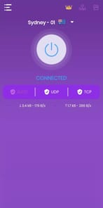 VPN Australia - Turbo Secure APK screenshot 1