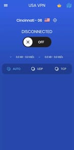 USA VPN APK screenshot 1