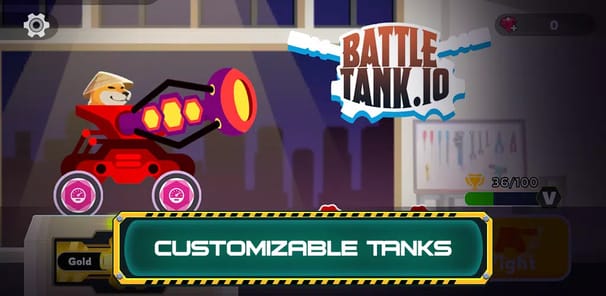 Battle Tank IO APK screenshot 1