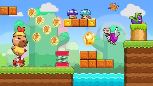 Super Capybara Adventure APK screenshot 1