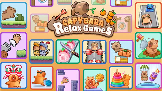 Capybara Relax Games APK screenshot 1