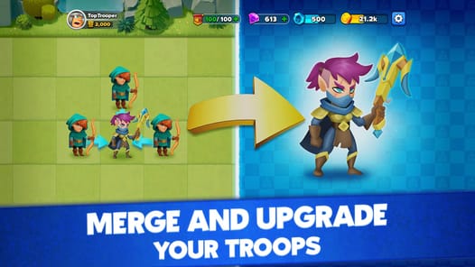 Top Troops: Adventure RPG APK screenshot 1