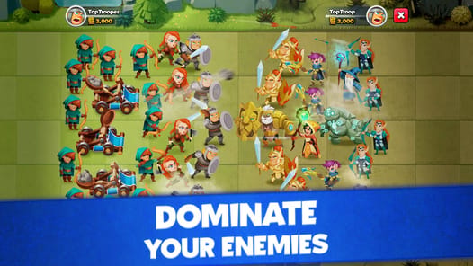 Top Troops: Adventure RPG APK screenshot 1