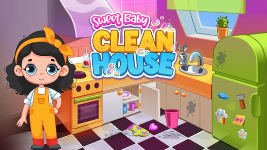 Sweet Baby Clean House APK screenshot 1