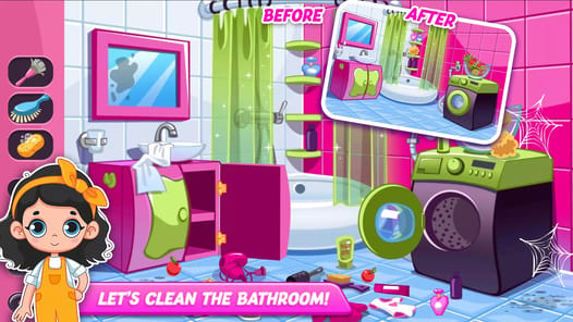 Sweet Baby Clean House APK screenshot 1