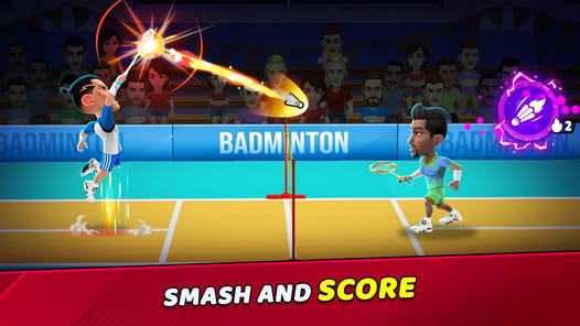Badminton Clash 3D APK screenshot 1