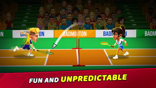 Badminton Clash 3D APK screenshot 1