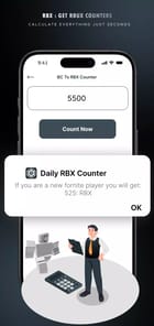 RBLX Calc : Robox Counters APK screenshot 1