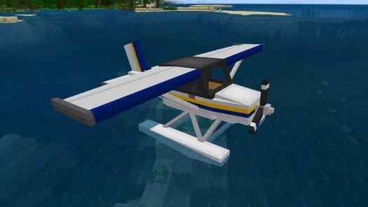 MCPE Airplane and Helichopter APK screenshot 1