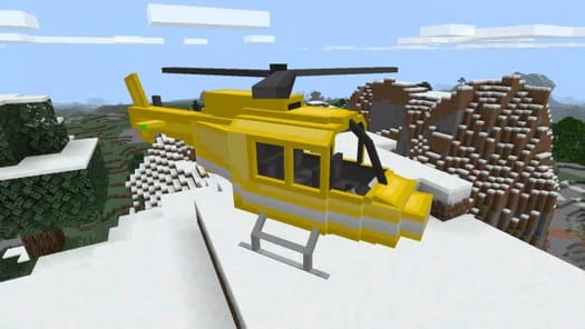 MCPE Airplane and Helichopter APK screenshot 1
