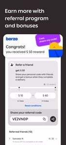 Borzo: Delivery Partner Job APK screenshot 1