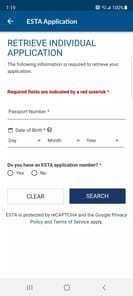 ESTA Mobile APK screenshot 1
