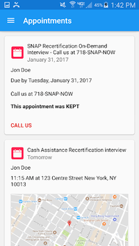 NYC ACCESS HRA APK screenshot 1 NYC ACCESS HRA APK screenshot 1