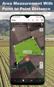 GPS Fields Area Measure Tool APK screenshot 1
