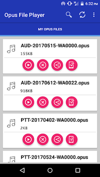 Opus File Player APK screenshot 1