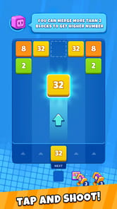 Happy Puzzle™ Shoot Block 2048 APK screenshot 1